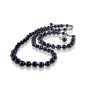 Classique Elegante Süßwasserperlen Kette, Schwarz Classique Elegante Süßwasserperlen Kette, Schwarz