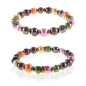 Coloré – Flex-Perlenarmband mit Multi-Color Süßwasserperlen, 7–8,5 mm Coloré – Flex-Perlenarmband mit Multi-Color Süßwasserperlen, 7–8,5 mm