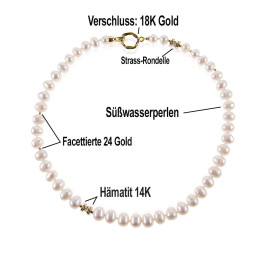 Intemporel Süßwasserperlen Collier – Inspirationen – Ansicht 3