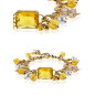 Citron 24K Gliederkette-Armband,Citrin,Süßwasserperlen Citron 24K Gliederkette-Armband,Citrin,Süßwasserperlen