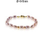 Trio – Süßwasserperlen-Armband in Flieder, 9–10 mm Trio – Süßwasserperlen-Armband in Flieder, 9–10 mm