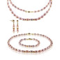 Trio – Süßwasserperlen-Armband in Flieder, 9–10 mm Trio – Süßwasserperlen-Armband in Flieder, 9–10 mm