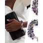 Santorin – Armband mit Süßwasserperlen, Rosenquarz und Lapislazuli Santorin – Armband mit Süßwasserperlen, Rosenquarz und Lapislazuli