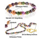 Coloré – 2-teiliges Süßwasserperlen-Set Multi-Color mit Kette und Armband