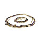 Améthyste – 14K Armband mit Granat, Amethyst und Onyx Améthyste – 14K Armband mit Granat, Amethyst und Onyx