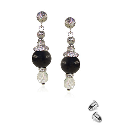 Perse Onyx Ohrhänger – Ohrringe – Ansicht 1